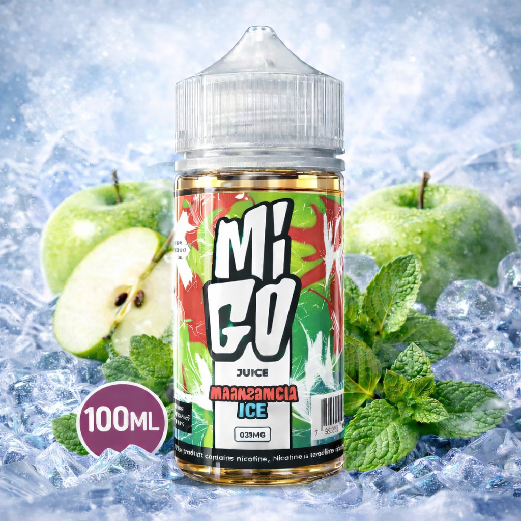 Liquido Migo Manzancia Ice 100ml