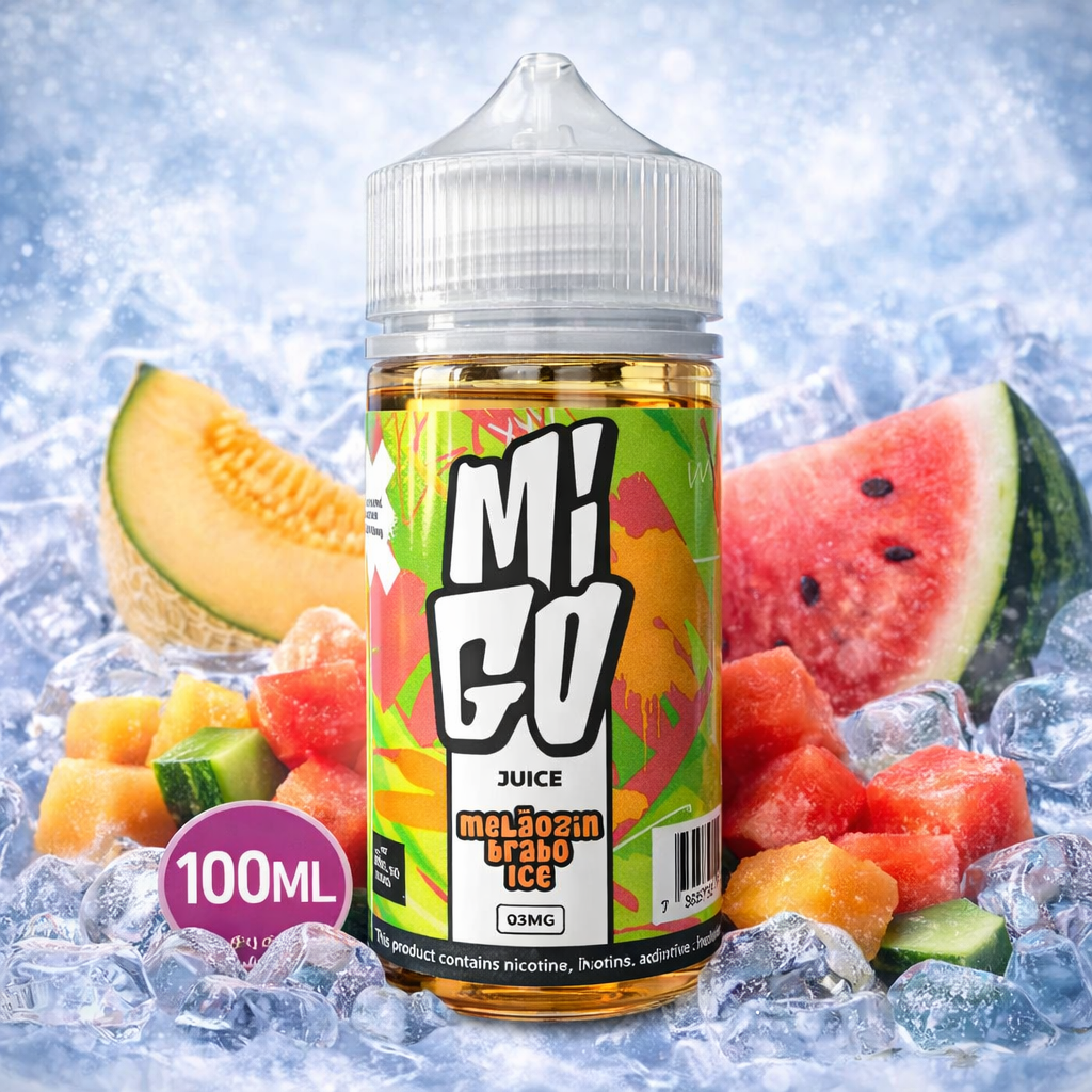 Liquido Migo Melaozin Brabo Ice 100ml