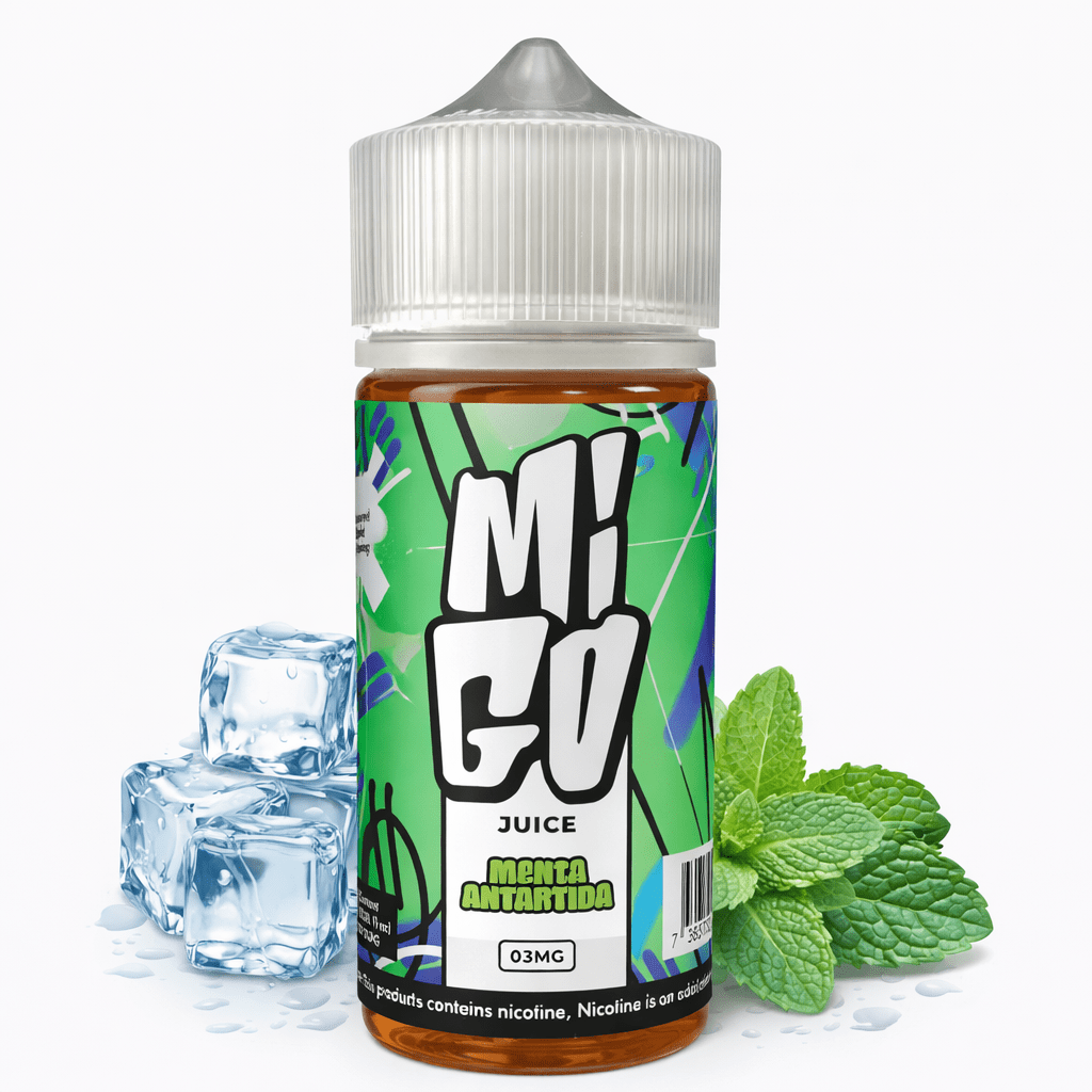 Liquido Migo Menta Antartida 100ml - Tienda Vapor