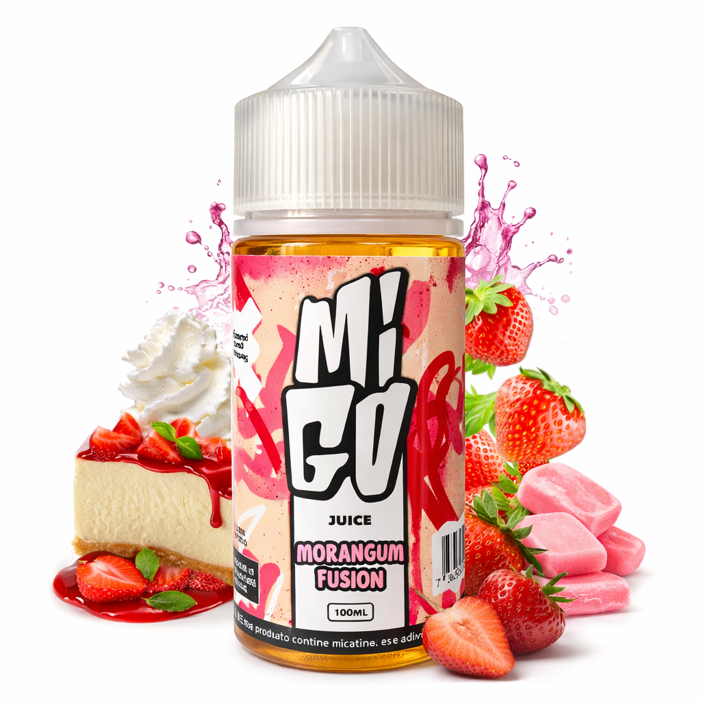 Liquido Migo Morangum Fusion 100ml - Tienda Vapor