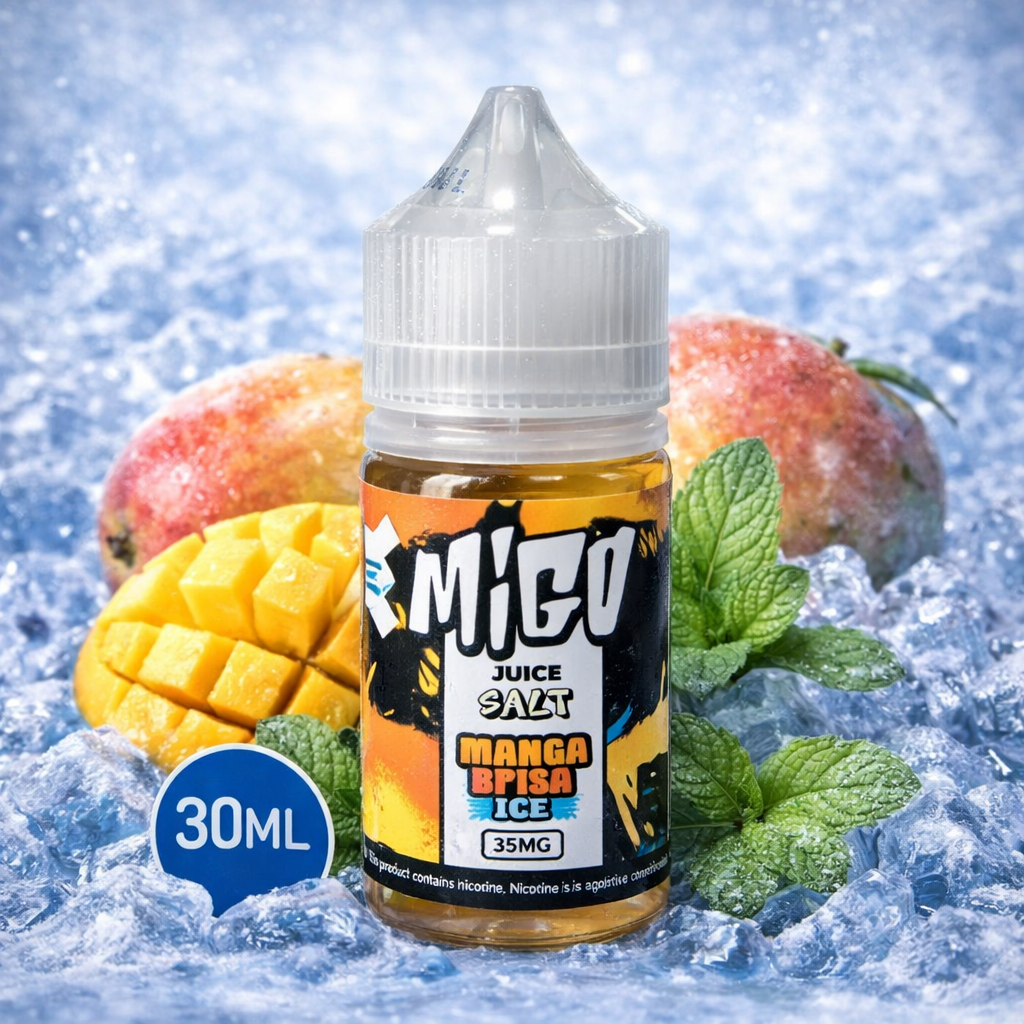 Liquido Migo Salt Nic Manga Brisa Ice 30ml - Tienda Vapor