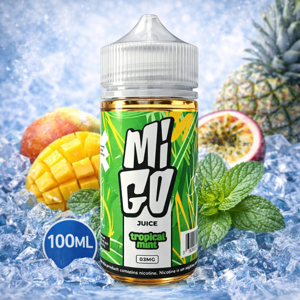 Liquido Migo Tropical Mint 100ml - Tienda Vapor