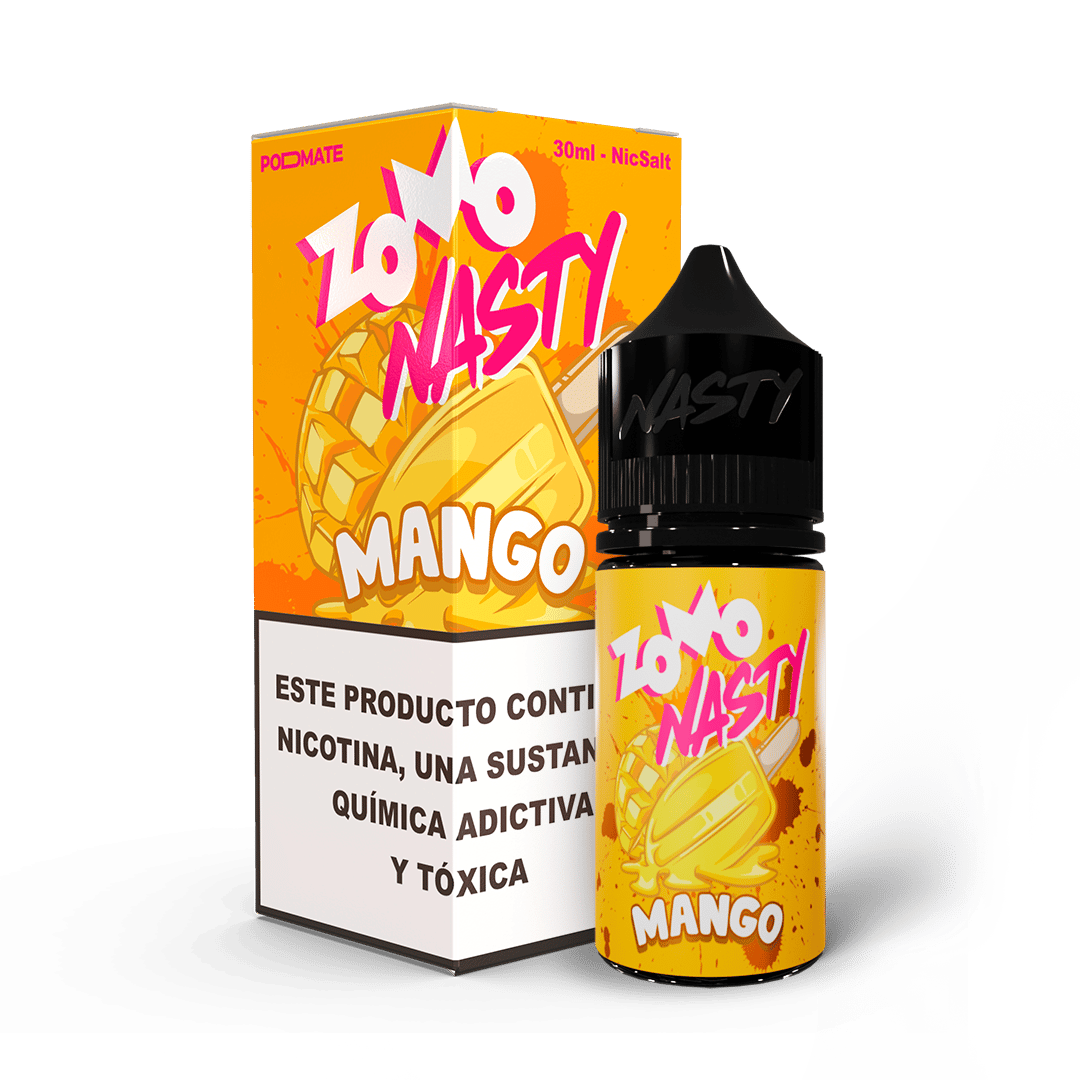Liquido Zomo Nasty Salt Nic Mango 30ml - Tienda Vapor