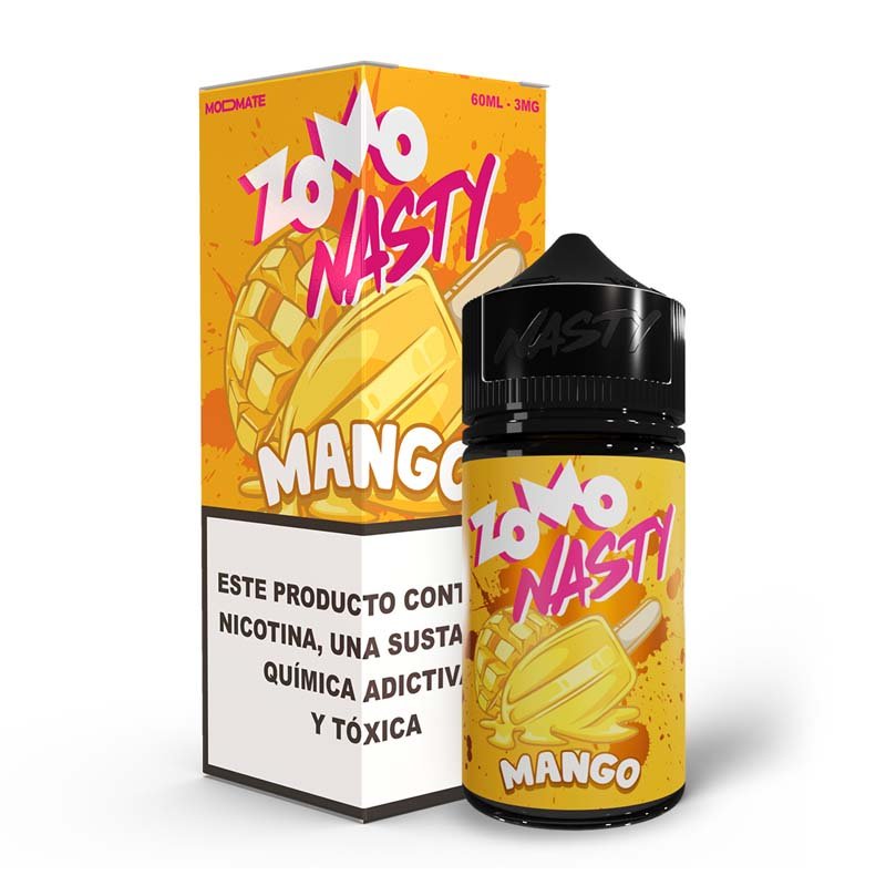 Líquido Zomo Nasty Mango 60ml - Tienda Vapor