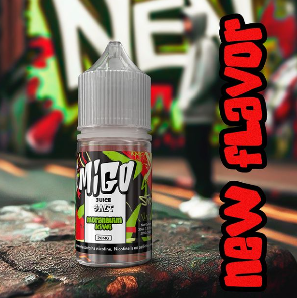 Liquido Migo Salt Nic Frutilla Kiwi 30ml - Tienda Vapor