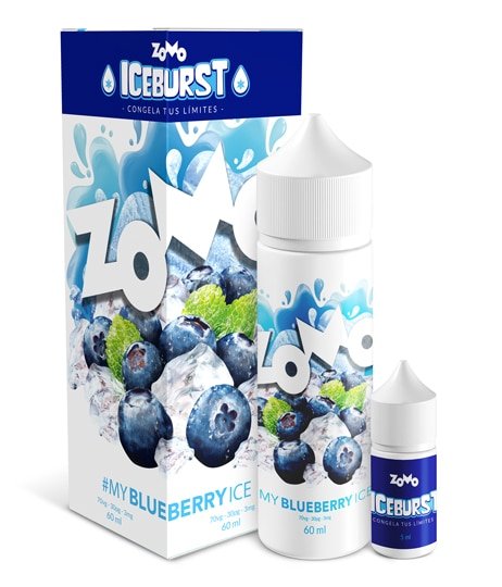 Líquido Zomo Blueberry Ice 60ml - Tienda Vapor