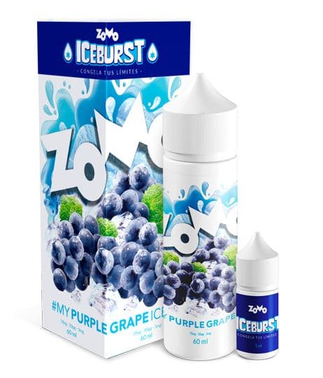 Líquido Zomo Grape Ice 60ml - Tienda Vapor