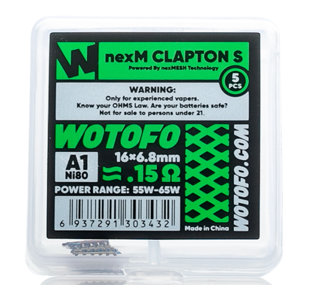 Resistencias prearmadas Wotofo nexMesh - Tienda Vapor