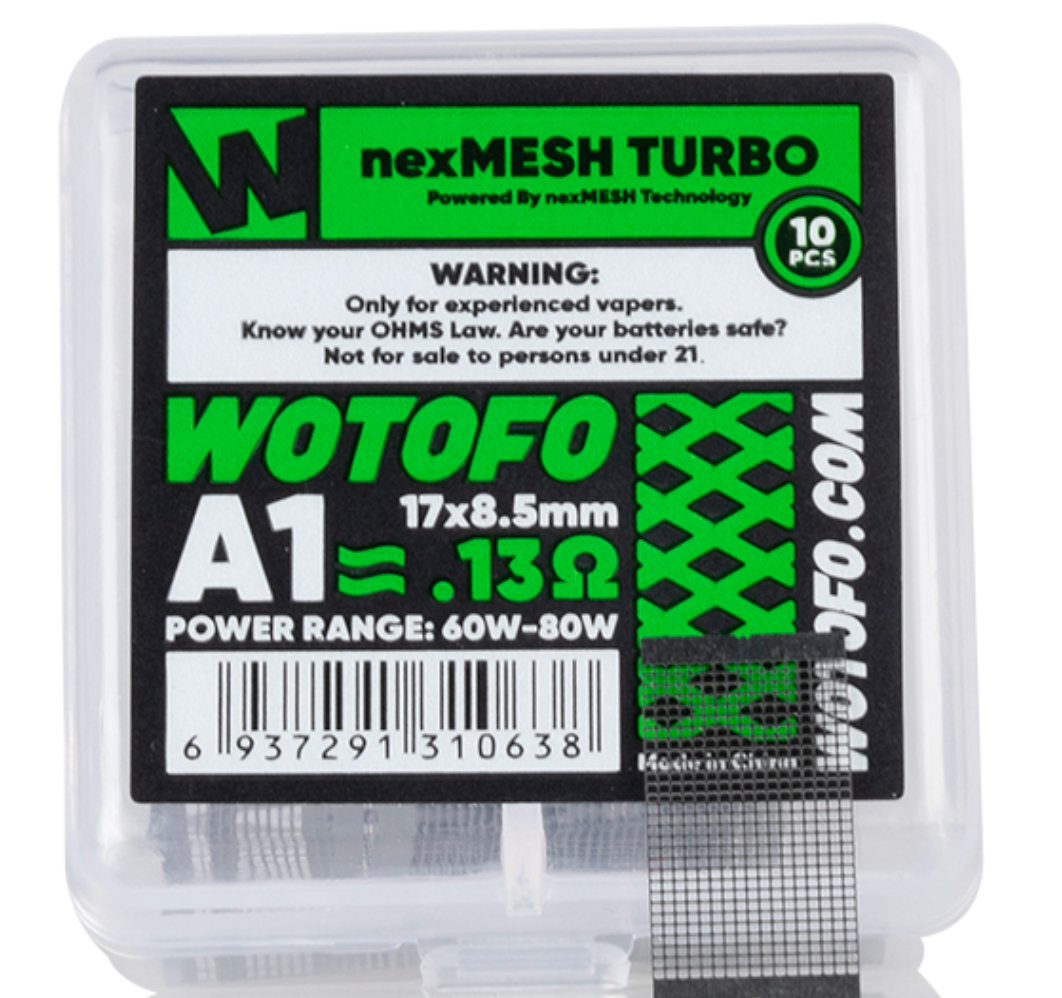 Resistencias prearmadas Wotofo nexMesh - Tienda Vapor