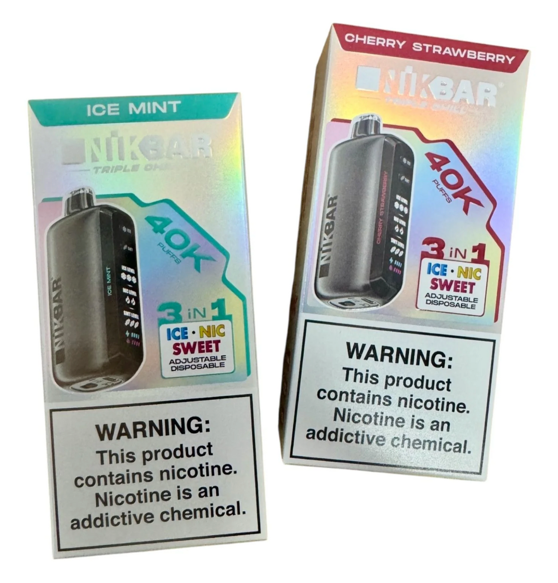 Pod descartable Nikbar Triple Chill 40000 Puffs