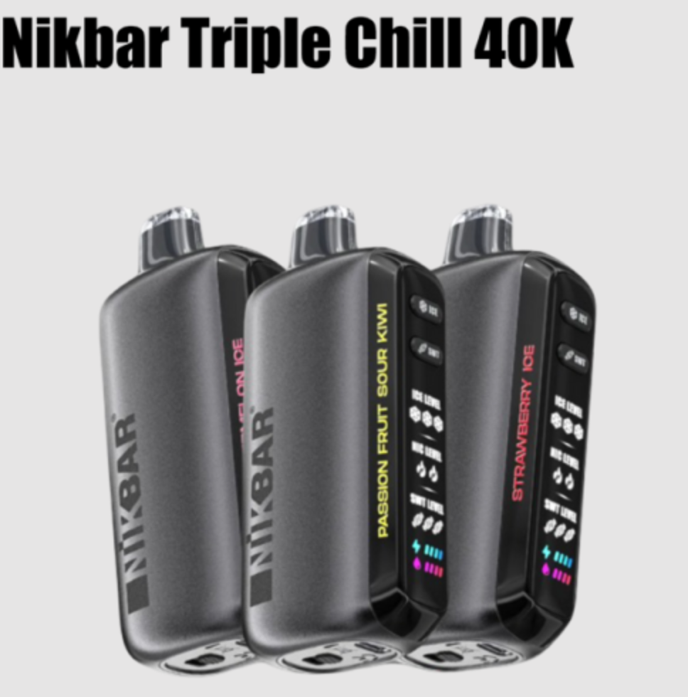Pod descartable Nikbar Triple Chill 40000 Puffs