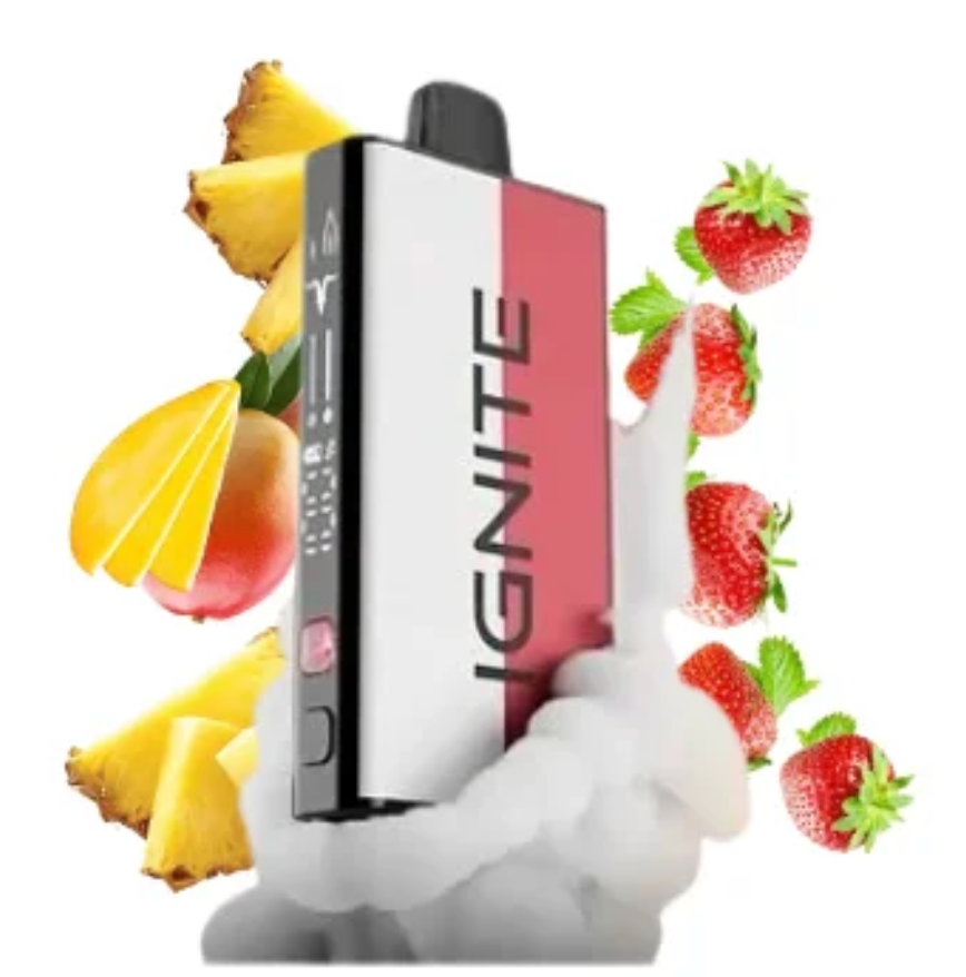 Pod descartable Ignite V400 40000 puffs Mix Pineapple Mango Ice / Strawberry Ice