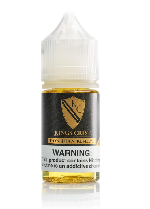 Líquido King´s Crest Don Juan Reserve Salt Nic 30ml - Tienda Vapor