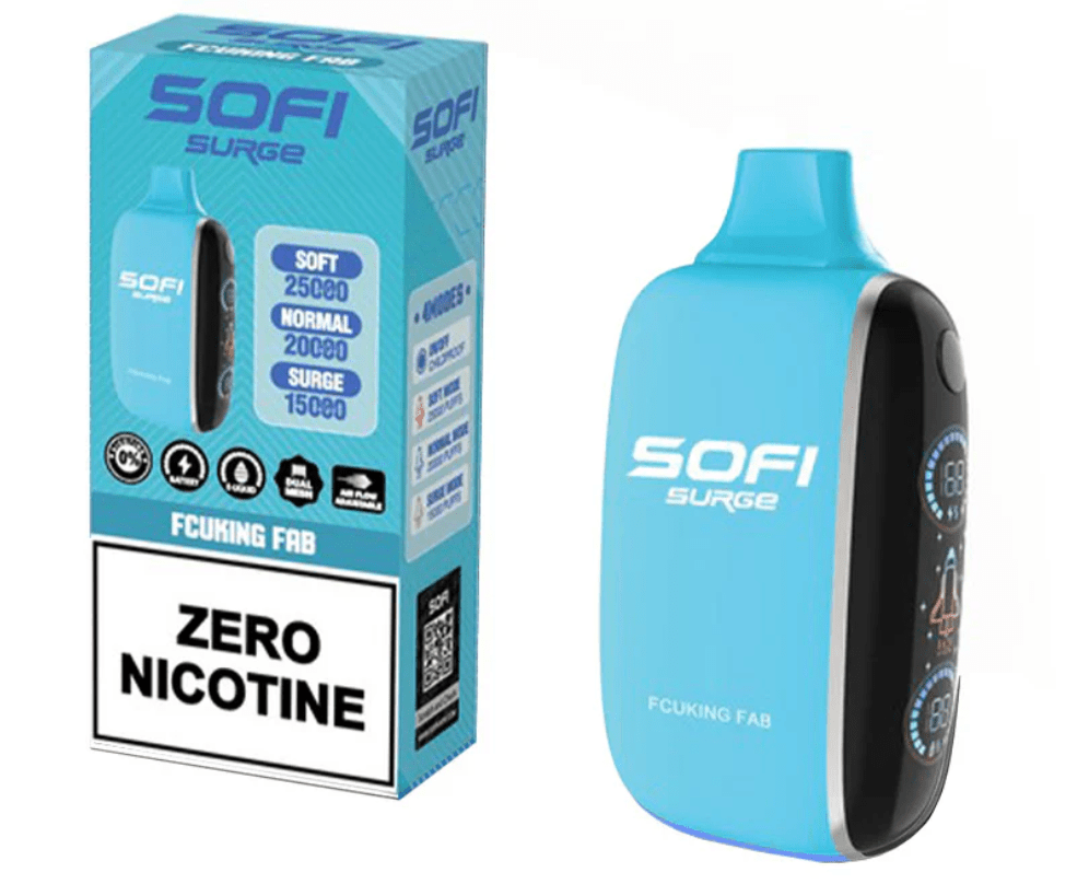 Pod descartable Sofi Surge Cero Nicotina Fcuking Fab 25000 puffs - Tienda Vapor
