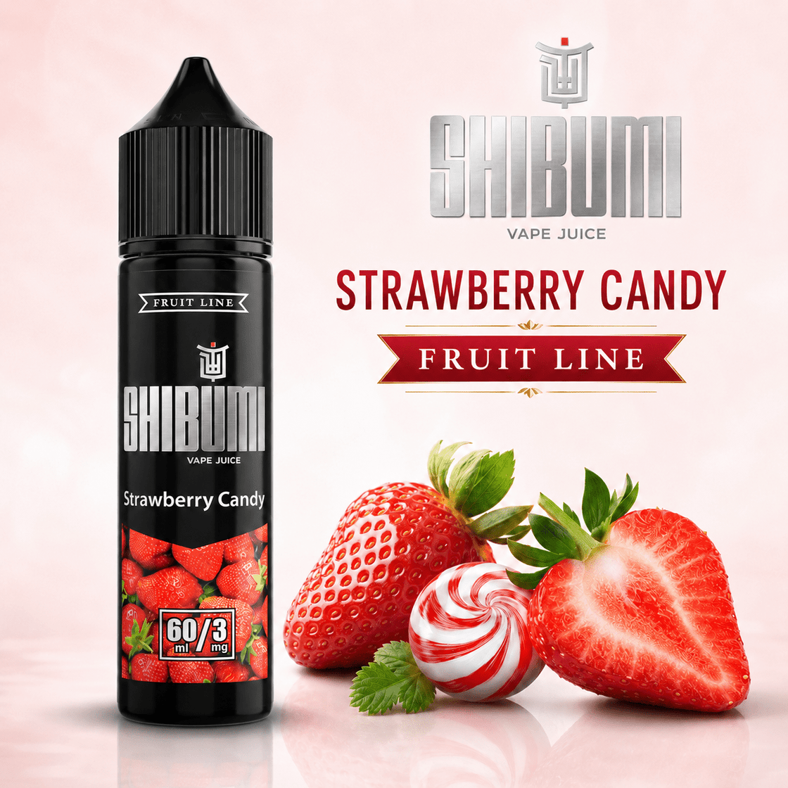 Líquido Shibumi Strawberry Candy - Tienda Vapor
