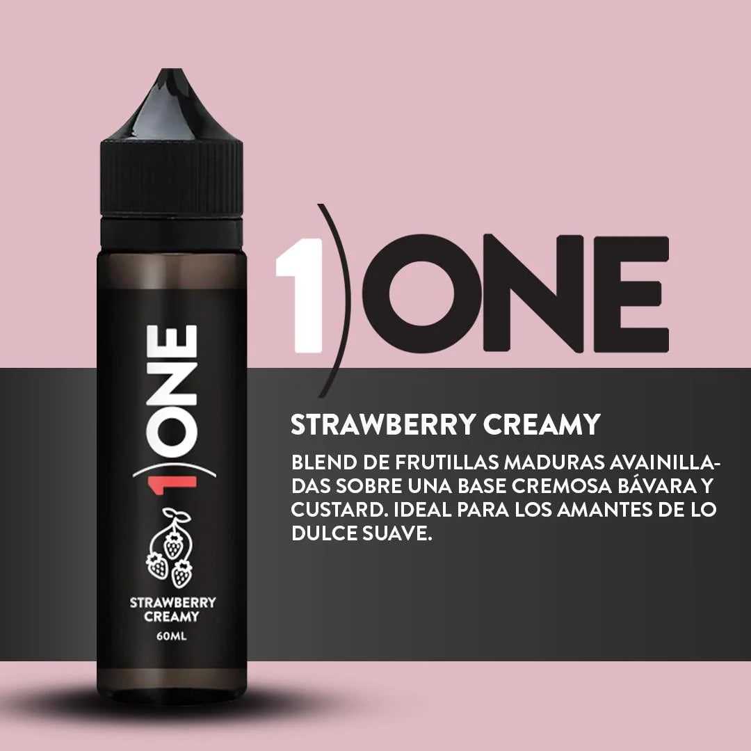 Líquido One Strawberry Creamy 60ml