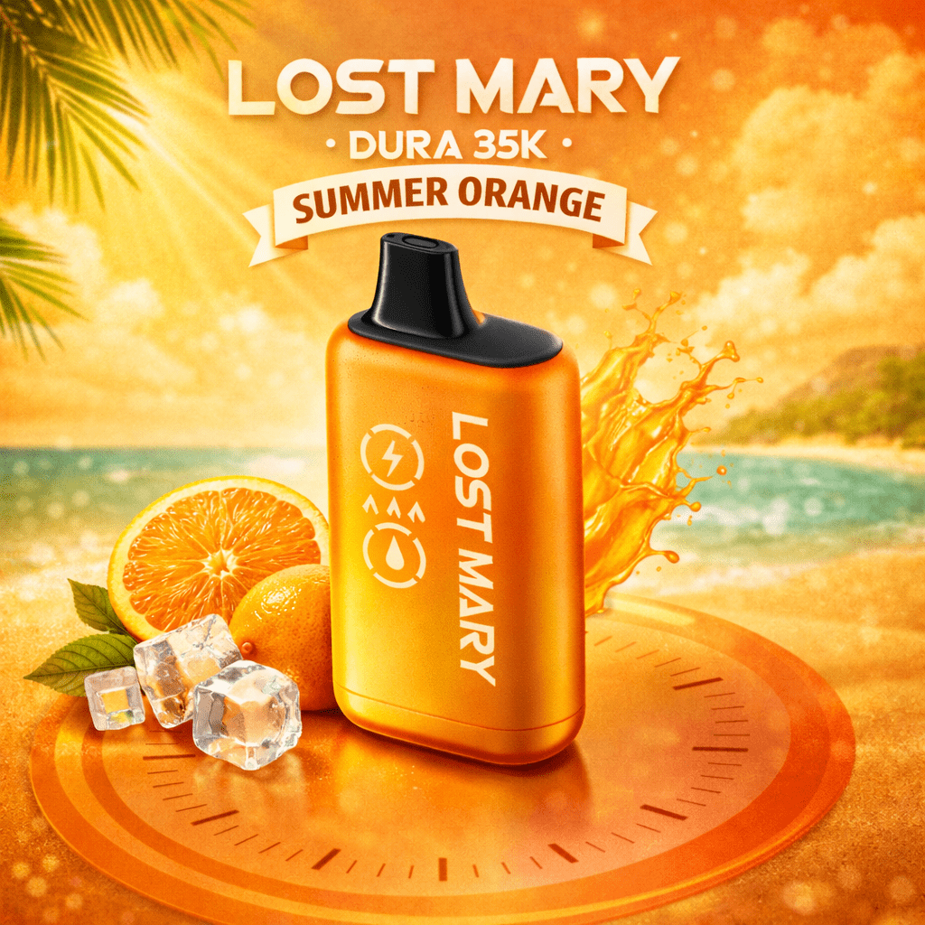 Pod descartable Lost Mary Dura 35K Summer Orange - Tienda Vapor