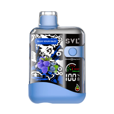 Pod Descartable SVL BX12000 12000 Puffs Blue Sour Razz - Tienda Vapor