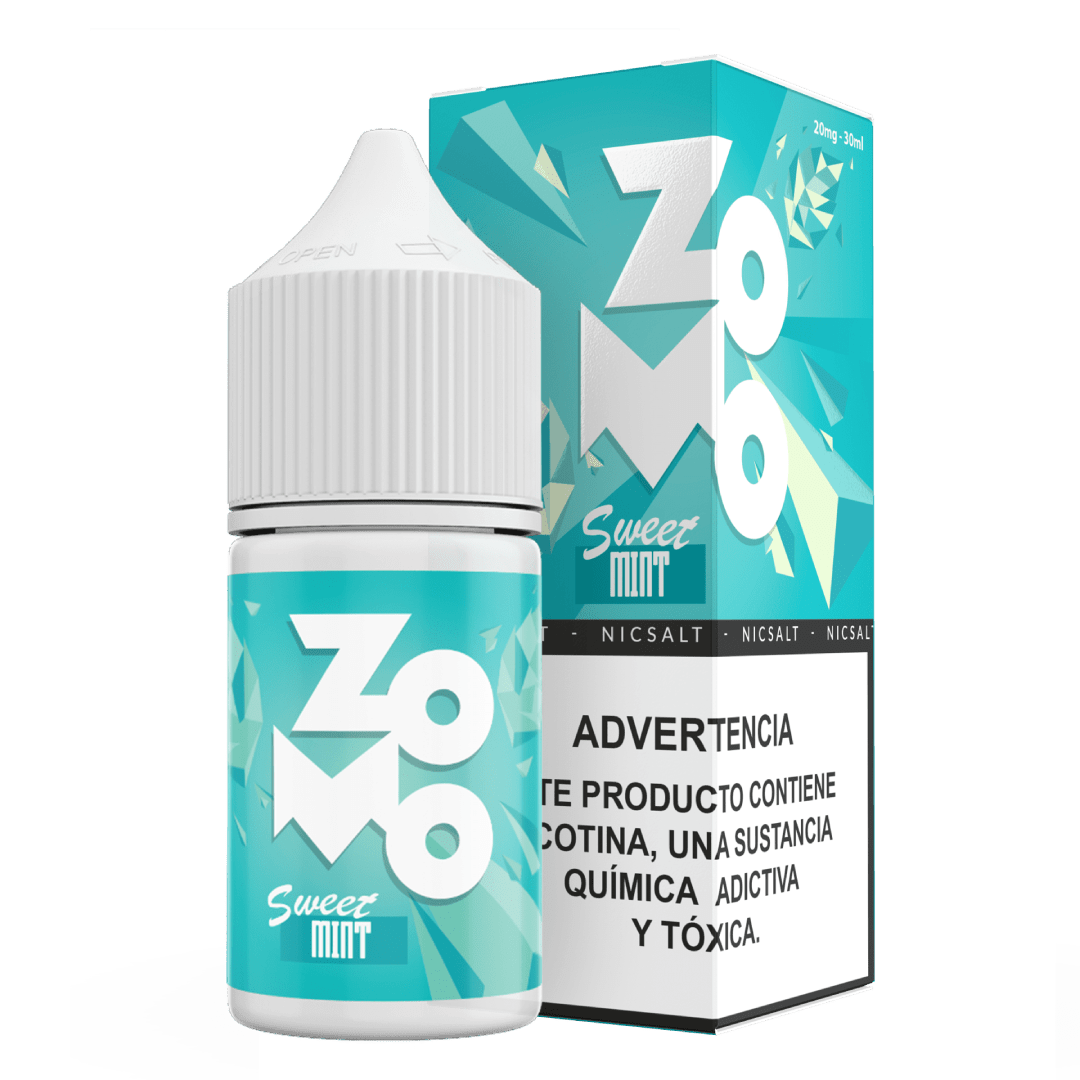 Líquido Zomo Salt Nic Sweet Mint 30ml - Tienda Vapor