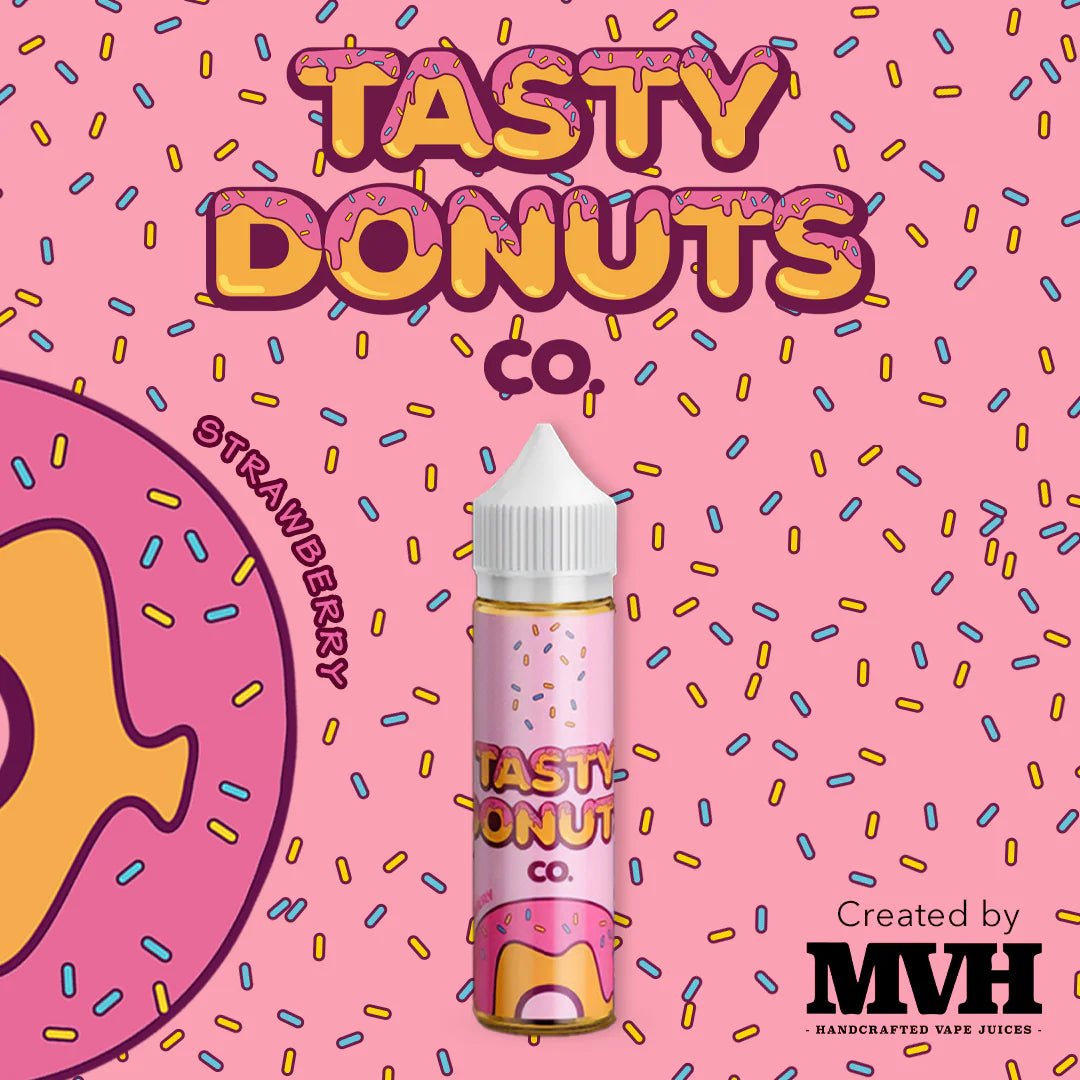 Líquido MVH Tasty Donuts Strawbery Co. 60ml
