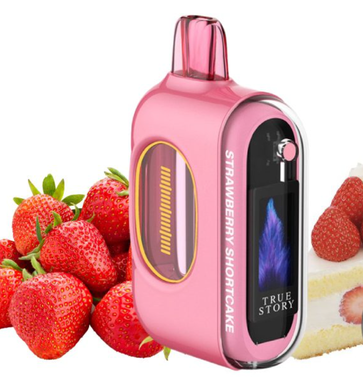 Pod descartable True Story 20000 Puffs Strawberry Shortcake - Tienda Vapor