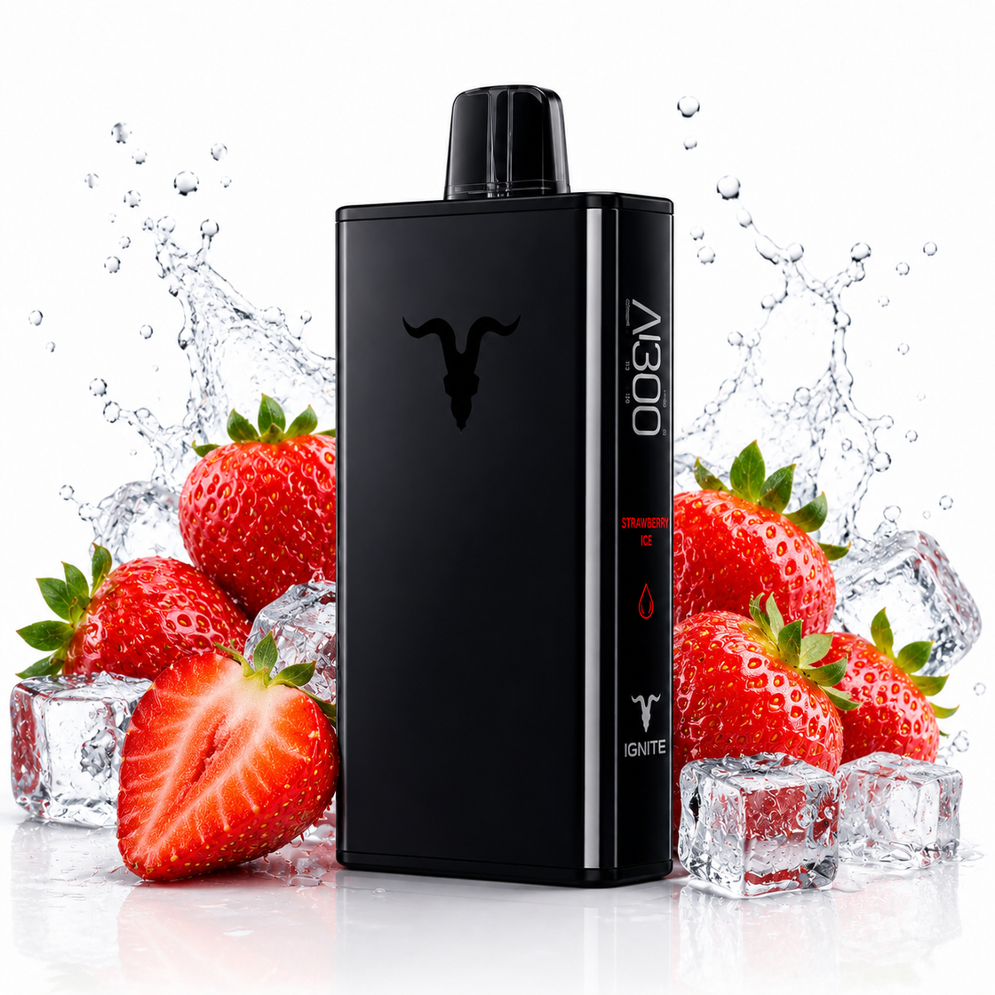 Pod descartable Ignite V300 30000 puffs Strawbery Ice