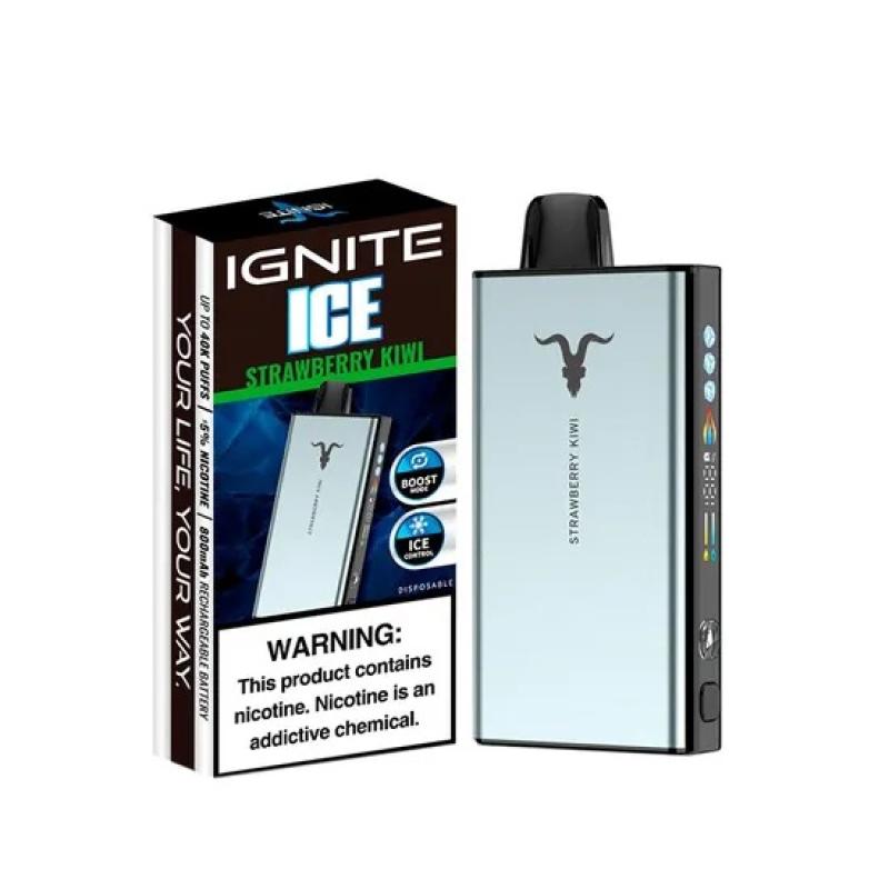 Pod descartable Ignite V400 40000 puffs Ice Strawberry Kiwi - Tienda Vapor