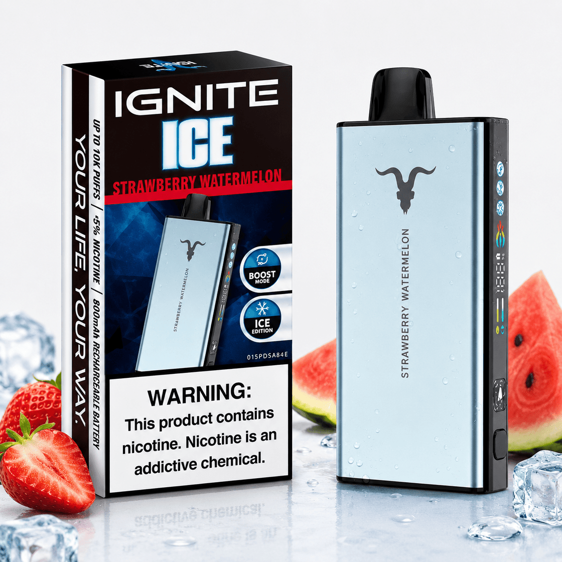 Pod descartable Ignite V400 40000 puffs Ice Strawberry Watermelon - Tienda Vapor