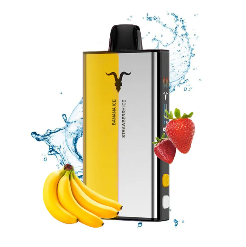 Pod descartable Ignite V400 40000 puffs Mix Banana Ice / Strawberry Ice