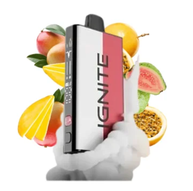 Pod descartable Ignite V400 40000 puffs Mix Mango Ice / Passion Fruit Guava
