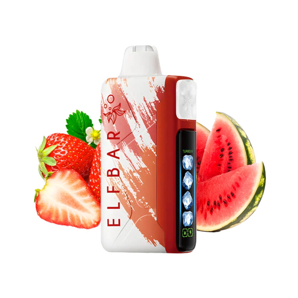 Pod descartable ElfBar Ice King 40000 Puffs Strawberry Watermelon - Tienda Vapor