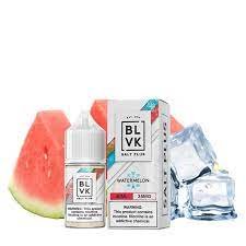 Líquido BLVK Salt Nic Plus Watermelon Ice 30ml - Tienda Vapor