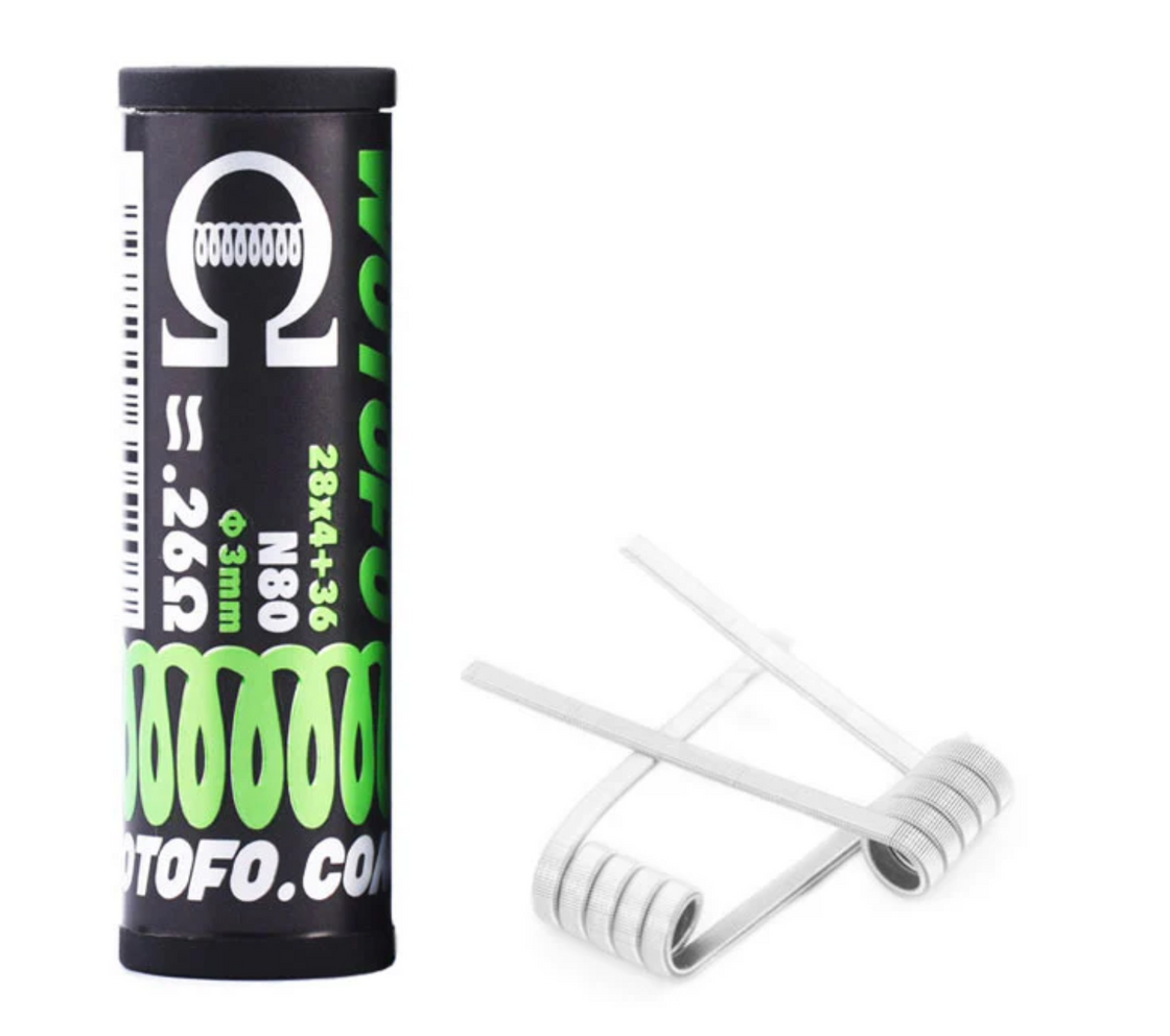 Resistencias prearmadas Wotofo 10 unidades - Tienda Vapor