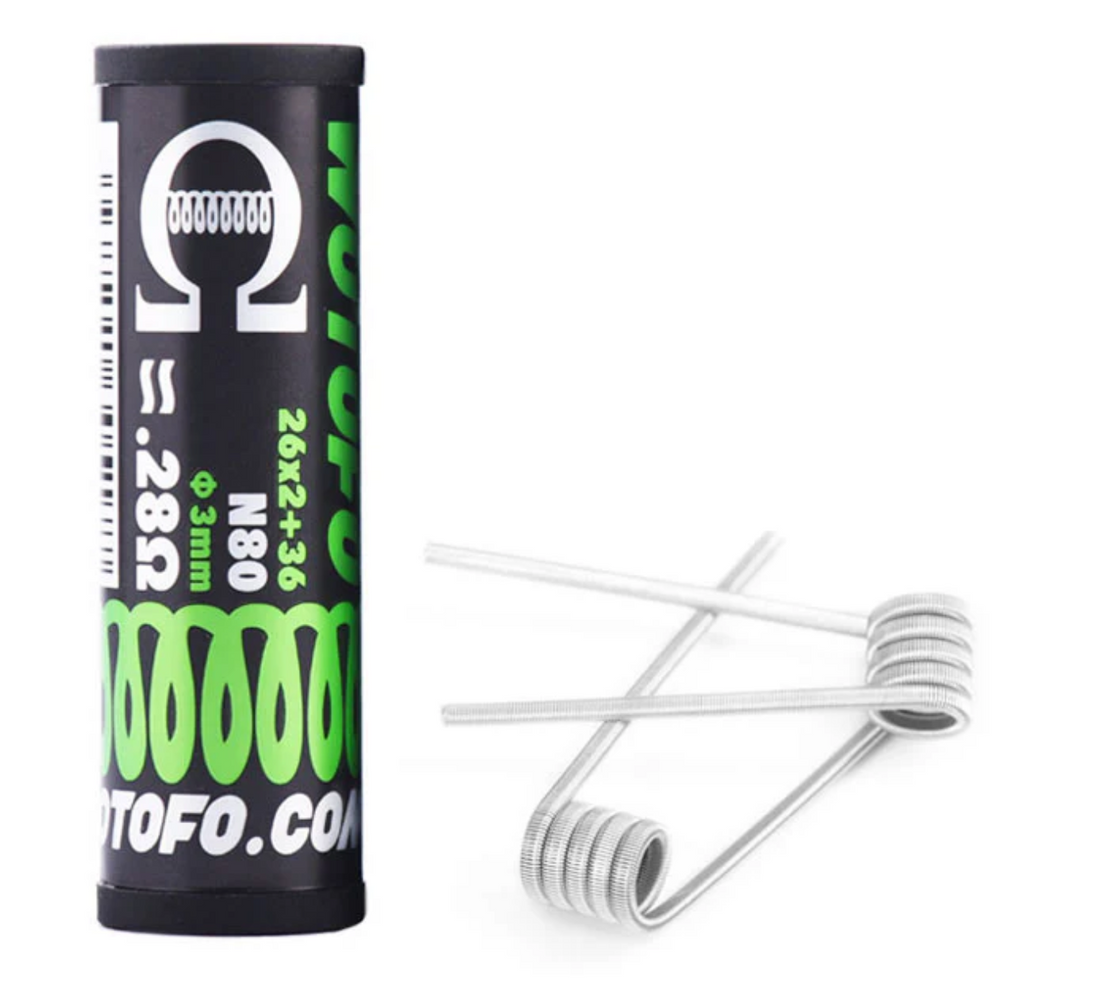 Resistencias prearmadas Wotofo 10 unidades - Tienda Vapor