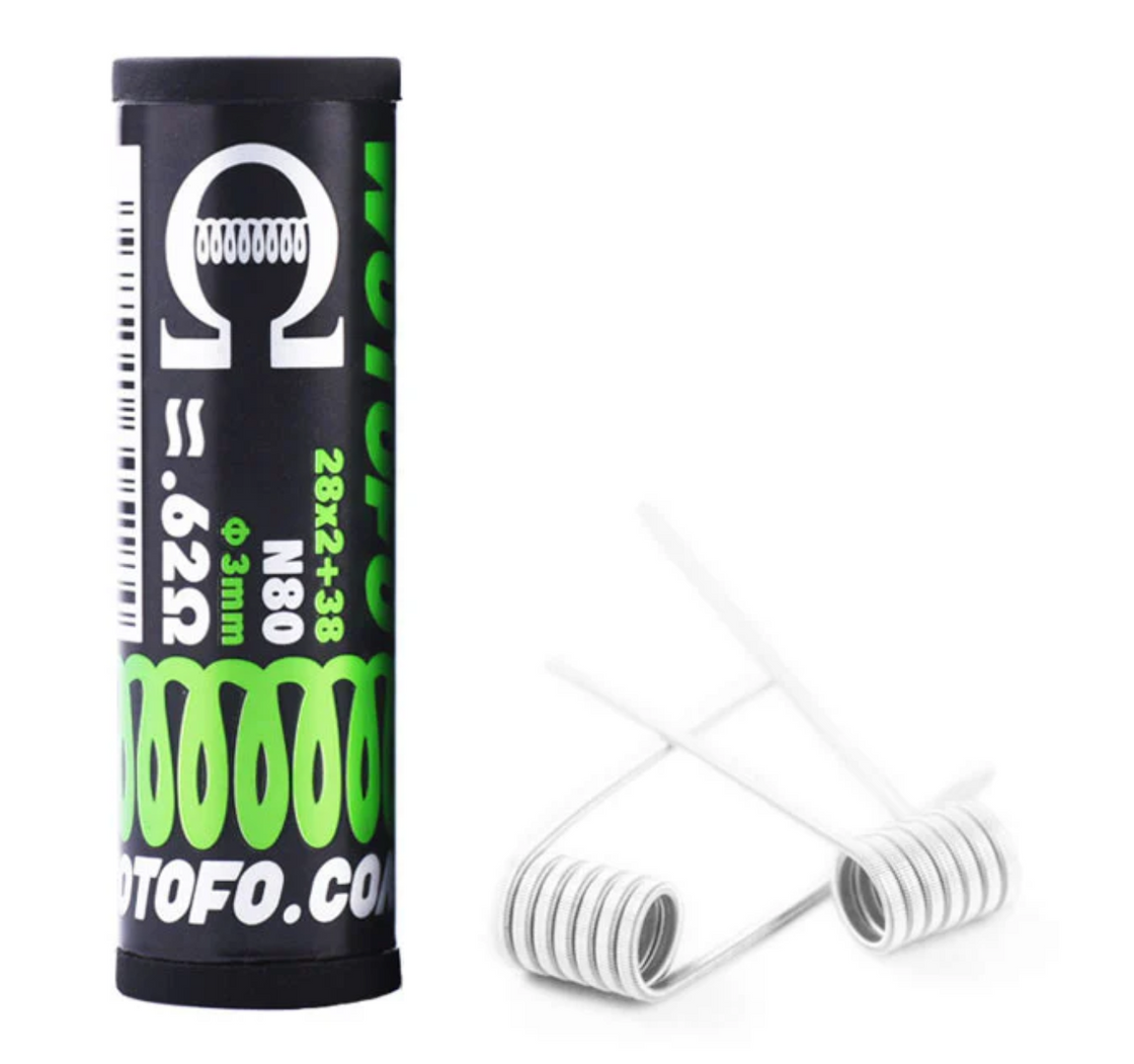 Resistencias prearmadas Wotofo 10 unidades - Tienda Vapor