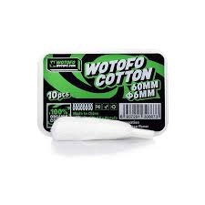 Algodon Wotofo 6mm 10 unidades - Tienda Vapor