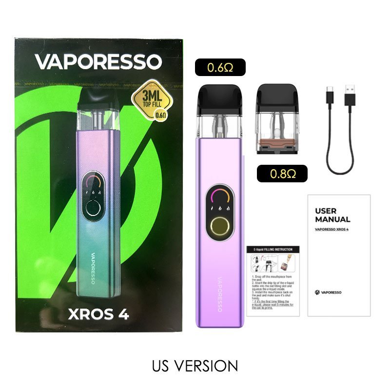 vaporesso xros 4 precio Vaporesso XROS Pro 2 Kit 3ml Pod 2000mAh Adjustable Power 30W main image 0