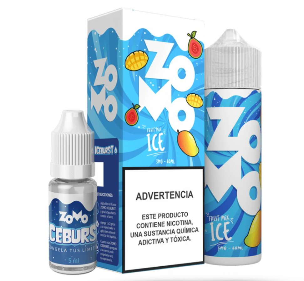 Liquido Zomo Salt IceBurst Fruit Mix 30ml - Tienda Vapor