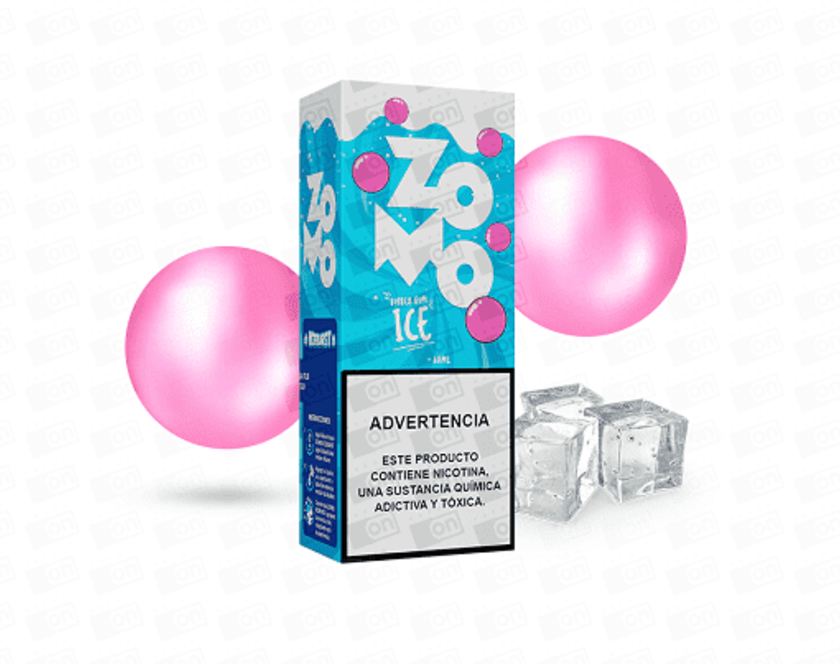 Liquido Zomo Salt IceBurst Bubblegum 30ml - Tienda Vapor