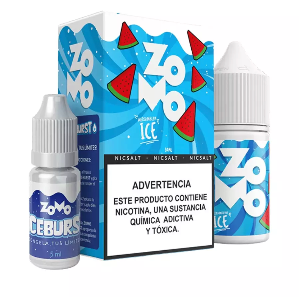 Liquido Zomo Salt IceBurst Watermelon 30ml - Tienda Vapor