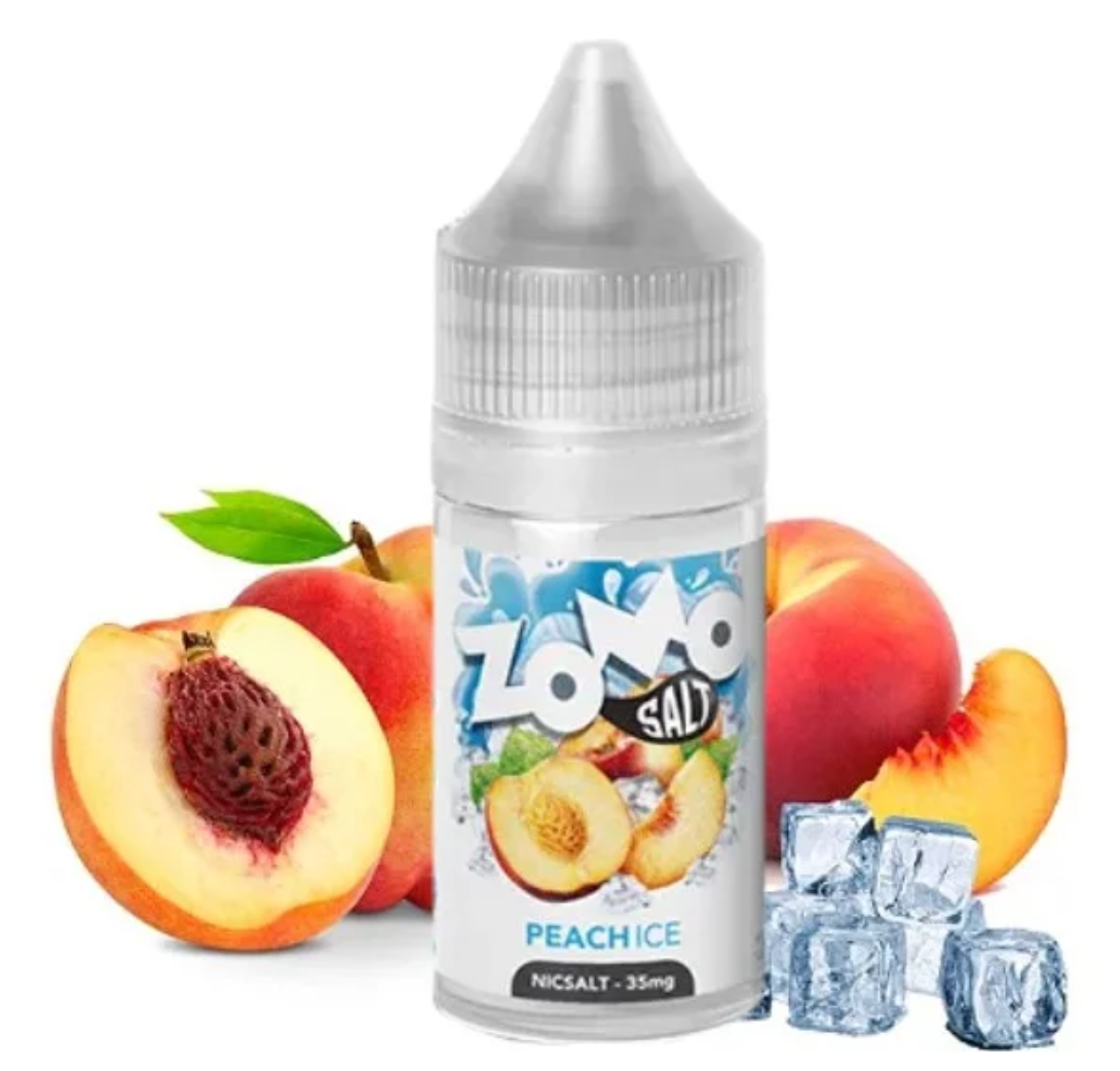 Líquido Zomo Salt Nic Peach Ice 30ml - Tienda Vapor
