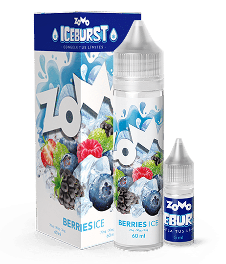 Líquido Zomo Berries ice 60ml - Tienda Vapor