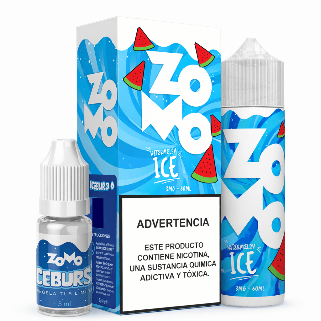 Líquido Zomo Iceburst Watermelon Ice 60ml - Tienda Vapor
