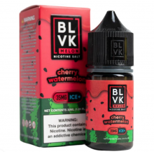 Líquido BLVK Salt Nic Melon Cherry Watermelon 30ml