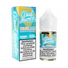 Liquido Cloud Nurdz Salt Nic Iced Blue Raspberry Peach 30ml