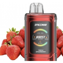 Pod Descartable Smok Spaceman 20000 puffs Triple Strawberry