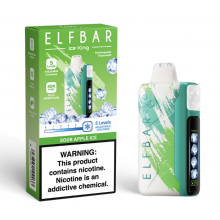 Pod descartable ElfBar Ice King 40000 Puffs Sour Apple Ice