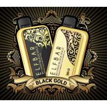 Pod descartable ElfBar BC10000 Black Gold Banana Ice