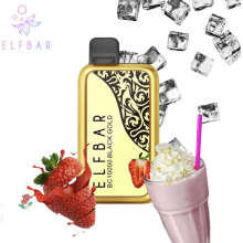 Pod descartable ElfBar BC10000 Black Gold Strawberry Ice Cream