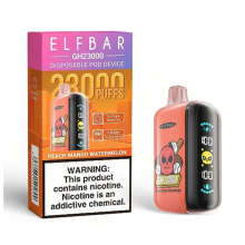 Pod descartable ElfBar Peach Mango Watermelon GH23000 Puffs